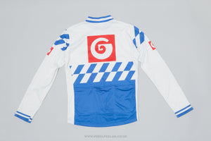 G Bank K.W.V. Medium Vintage Long Sleeved Cycling Jersey - Pedal Pedlar - Clothing For Sale
