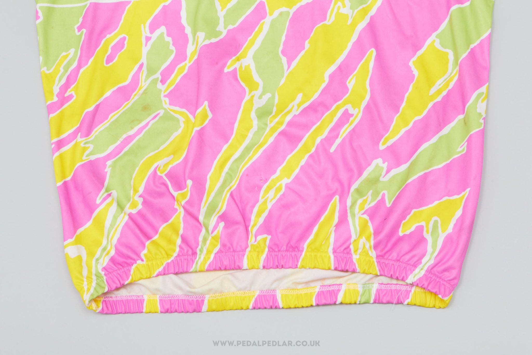 JBC Chiori Green, Purple & Yellow XL Vintage Cycling Jersey - Pedal Pedlar - Clothing For Sale