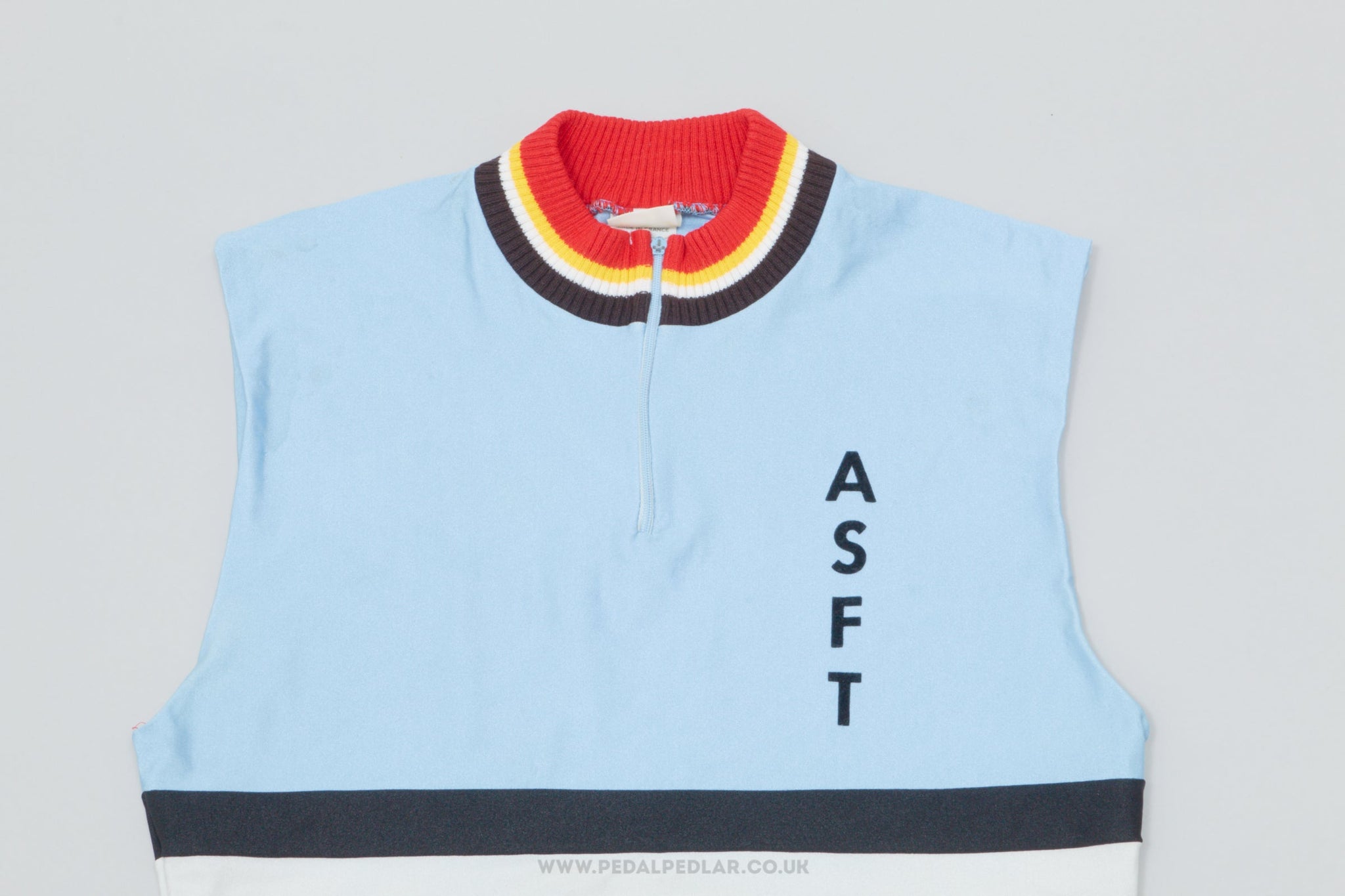 ASFT Intermarche Small Vintage Sleeveless Cycling Jersey - Pedal Pedlar - Clothing For Sale