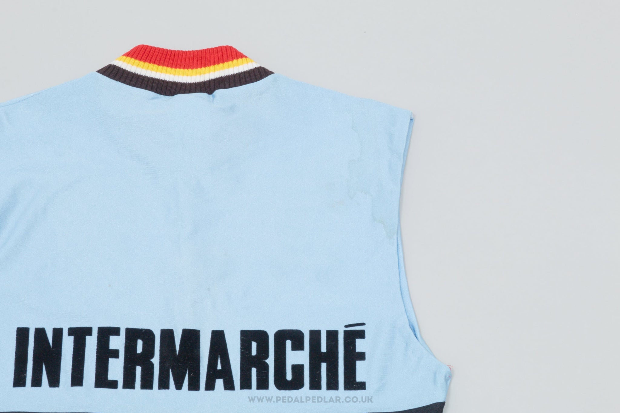ASFT Intermarche Small Vintage Sleeveless Cycling Jersey - Pedal Pedlar - Clothing For Sale