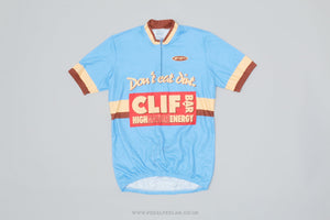 Gigi Design Clif Bar 'Don't Eat Dirt' Medium Classic Cycling Jersey - Pedal Pedlar - Clothing For Sale
