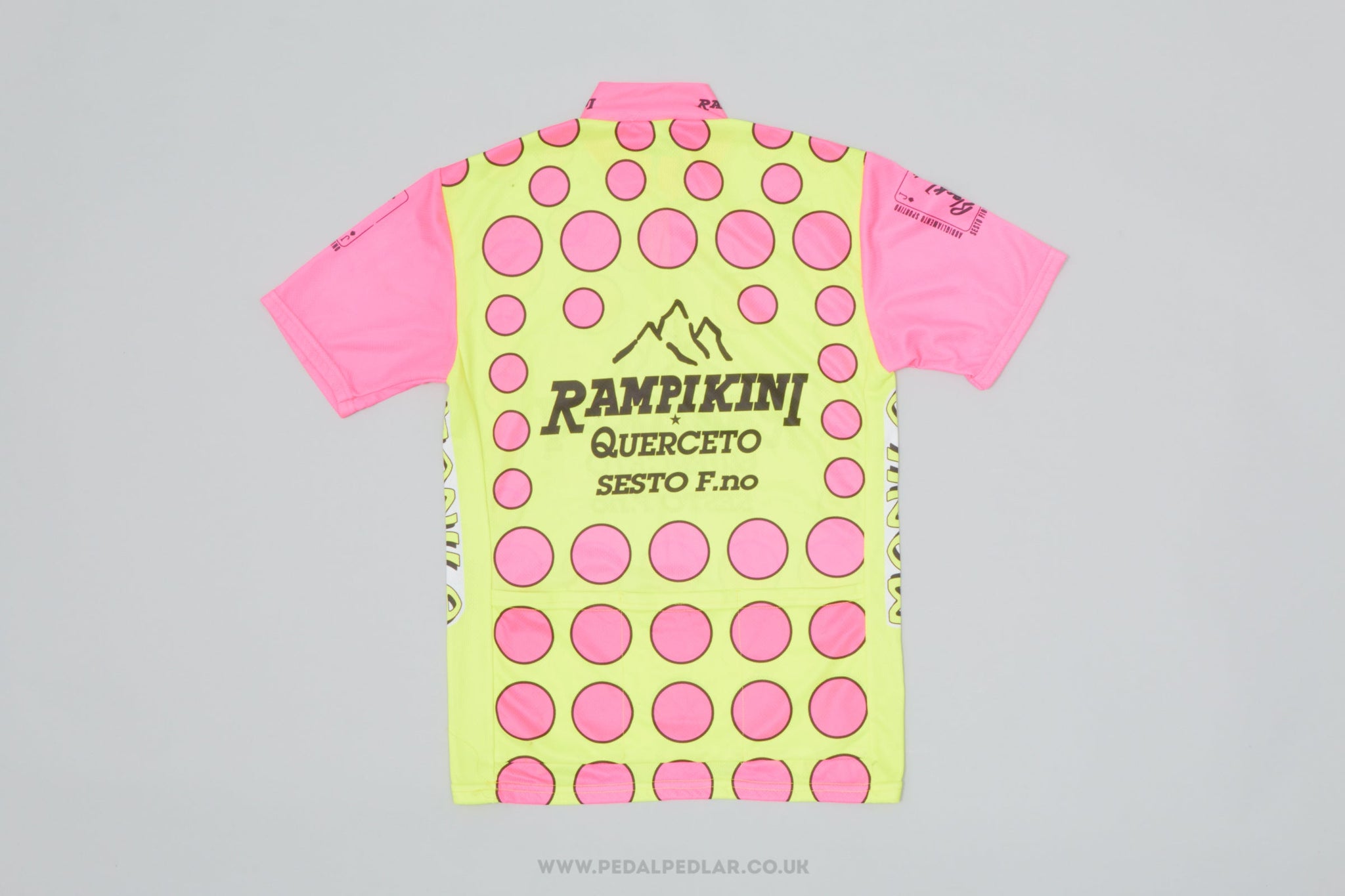 Ellegi Rampikini / Manila Bike Neon Small Vintage Cycling Jersey - Pedal Pedlar - Clothing For Sale