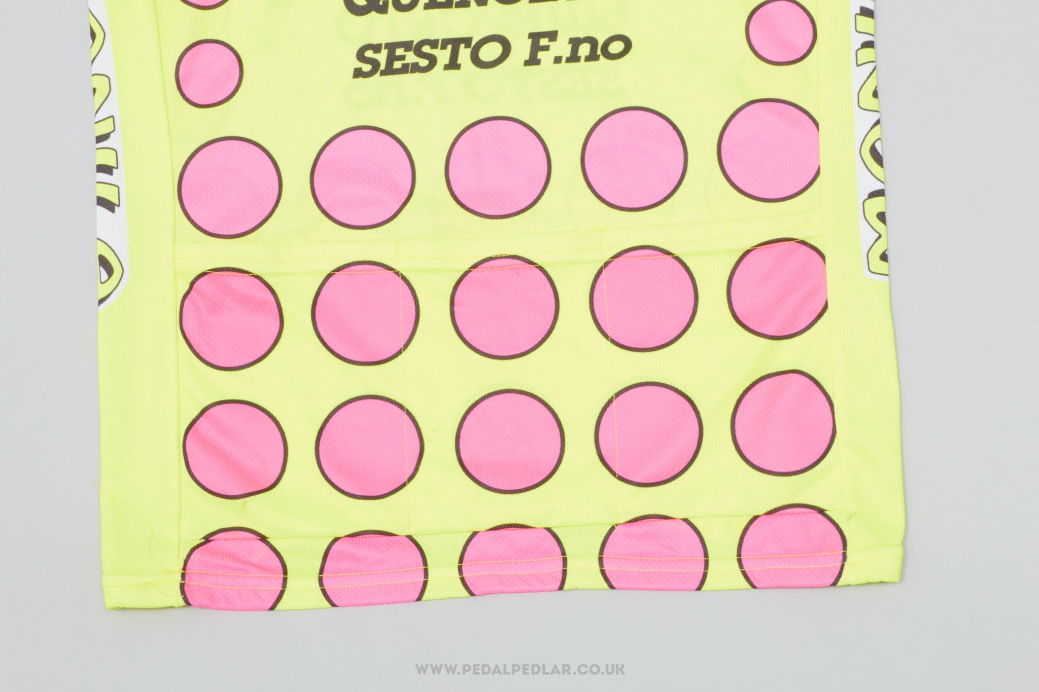 Ellegi Rampikini / Manila Bike Neon Small Vintage Cycling Jersey - Pedal Pedlar - Clothing For Sale