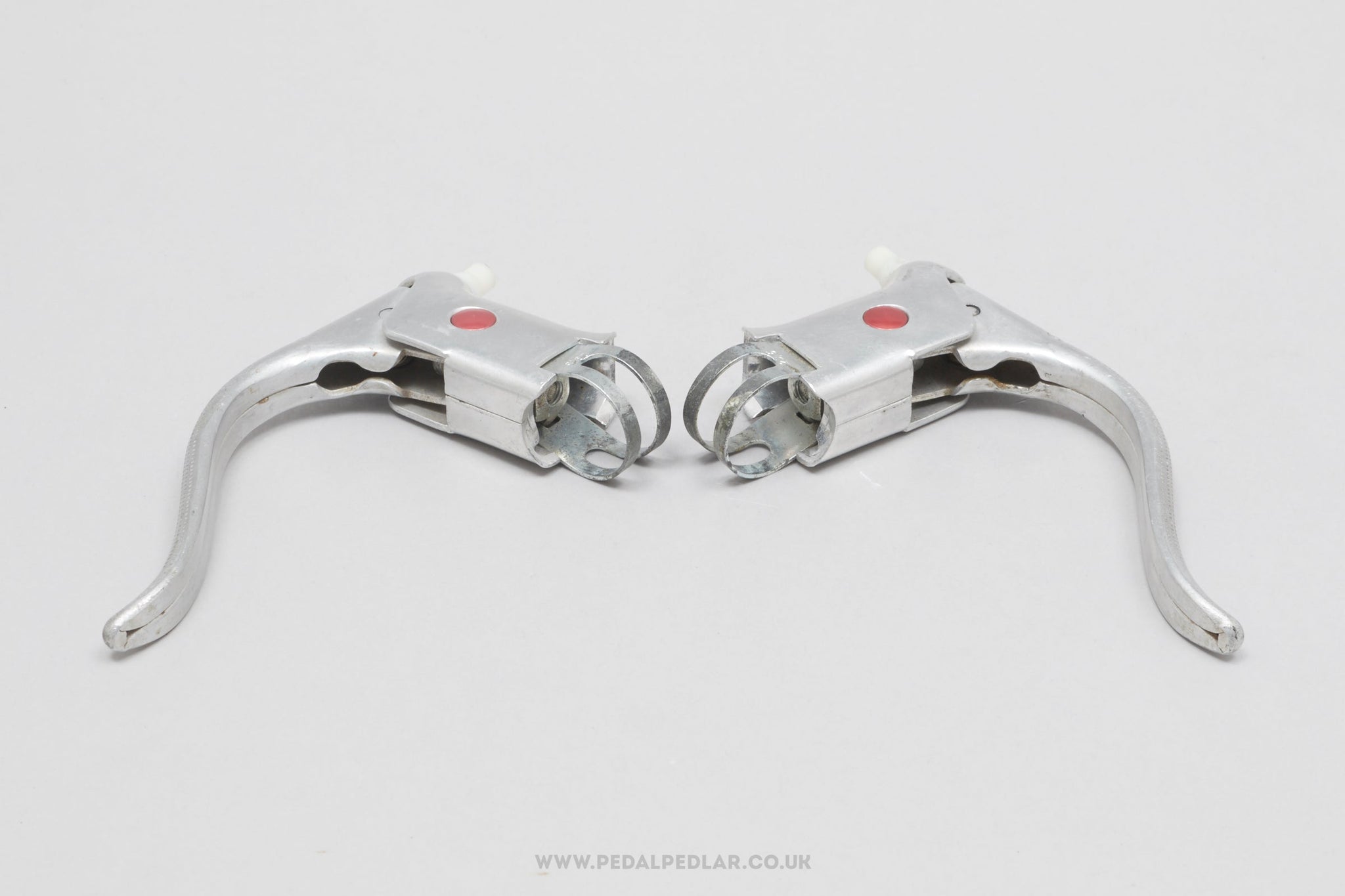 Weinmann Professional (144) Red Dot Vintage Drop Bar Brake Levers - Pedal Pedlar - Bike Parts For Sale