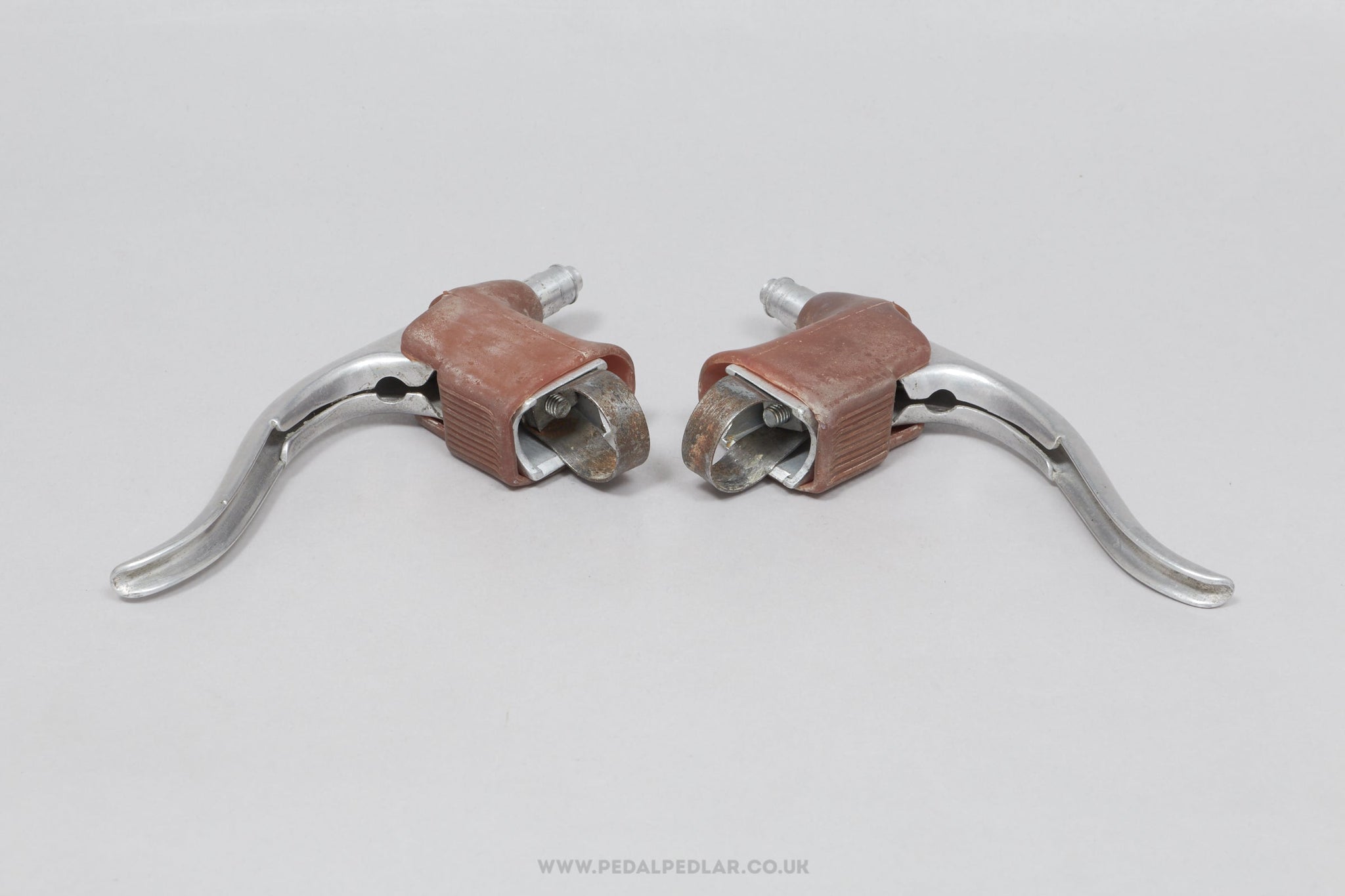 Universal Mod. 61 Vintage Non-Aero Drop Bar Brake Levers - Pedal Pedlar - Bike Parts For Sale