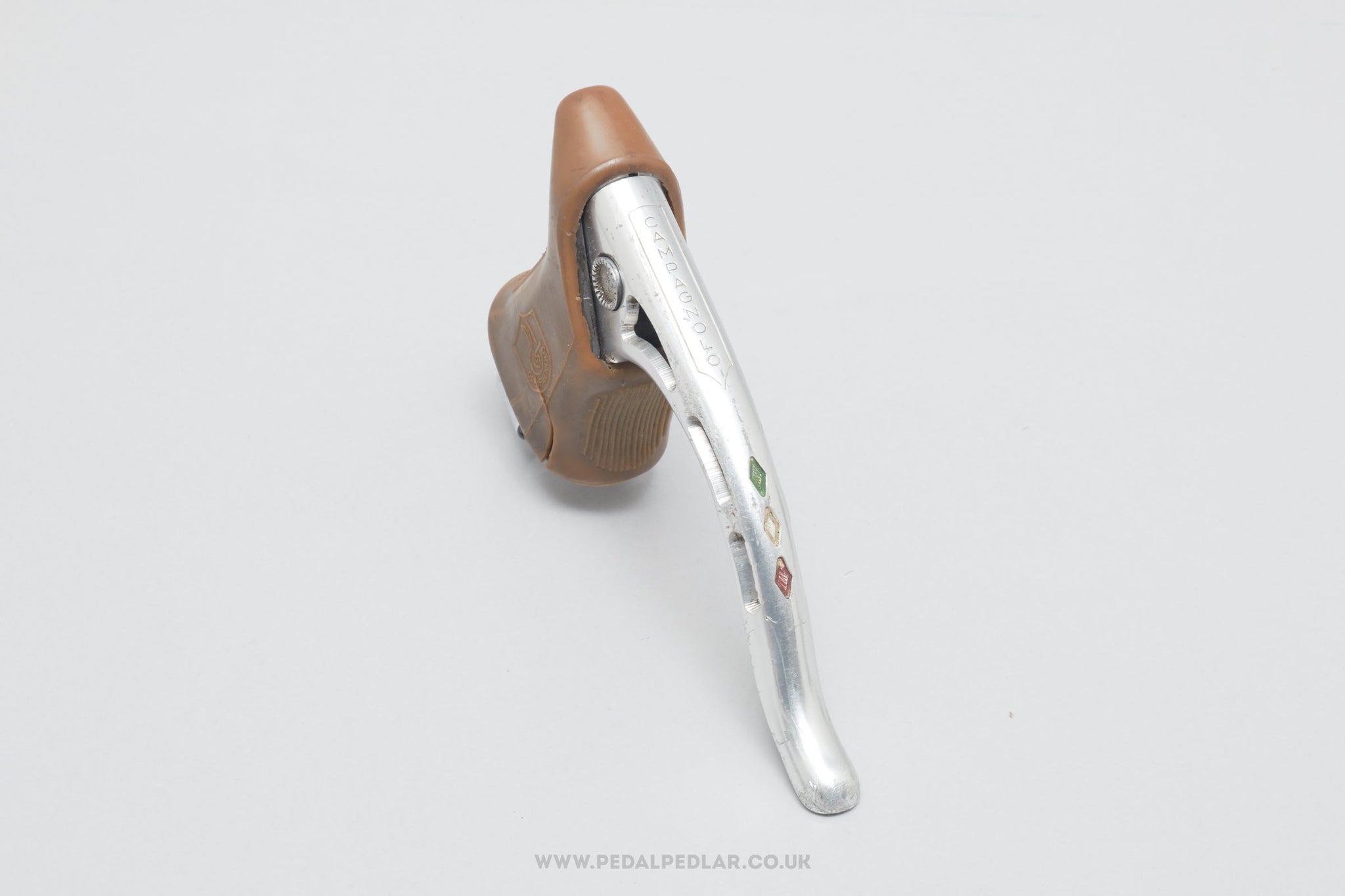 Campagnolo Nuovo Record (2030) 2nd Gen Milled Pantographed Vintage Non-Aero Drop Bar Brake Lever