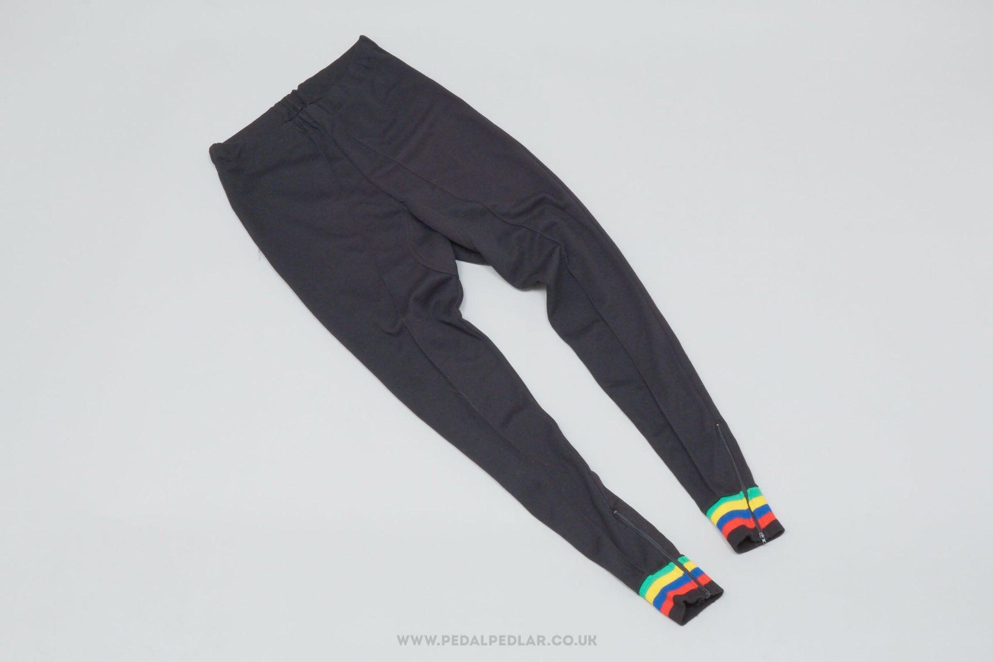 Black leggings with rainbow stripe best sale