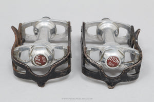 Atom 600 2nd Version Vintage Quill Road Pedals - Pedal Pedlar - Bike Parts For Sale