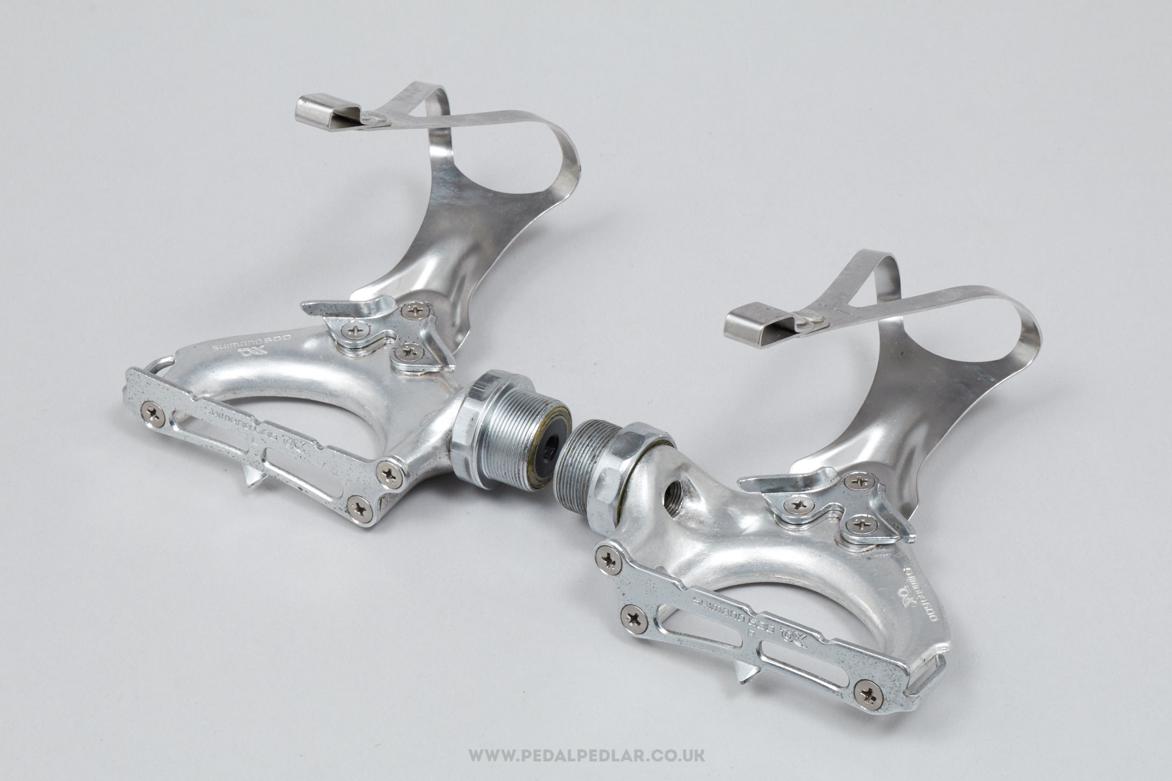 Shimano 600 AX Pedals - Shop Vintage Bike Parts | Pedal Pedlar