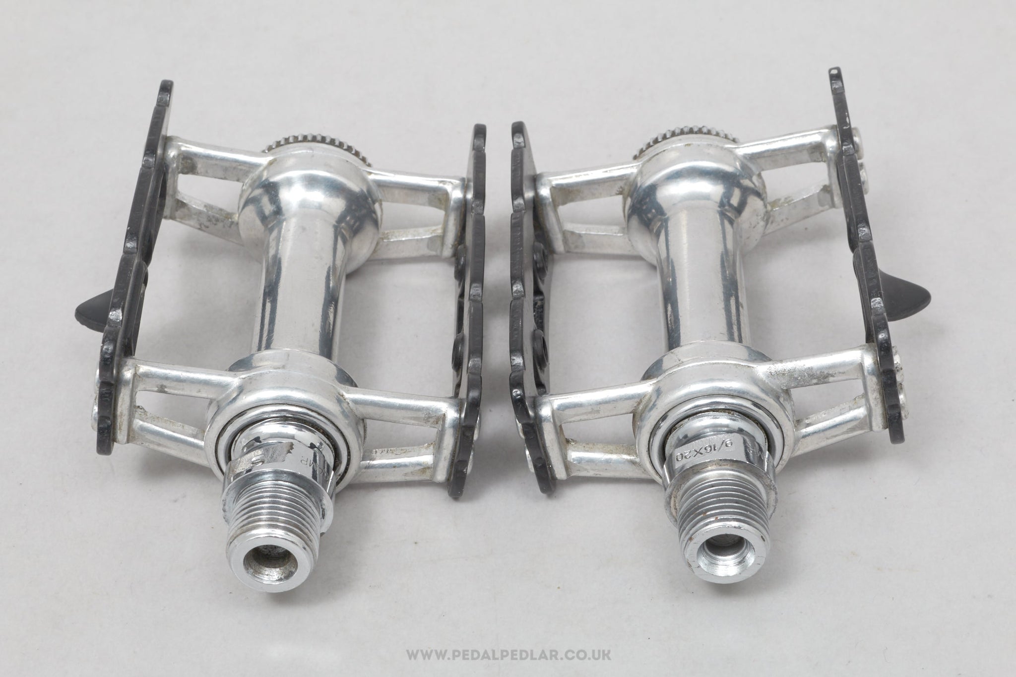 Campagnolo Record Pista Superleggari / SL (1038/a) Vintage Track Pedals - Pedal Pedlar - Bike Parts For Sale