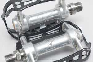 Campagnolo 50th Anniversary c.1983 Vintage Quill Road Pedals - Pedal Pedlar - Bike Parts For Sale