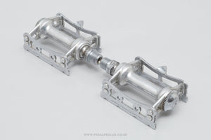 Campagnolo Record Pista (1038) Later Rifled Type Vintage Track Pedals - Pedal Pedlar - Bike Parts For Sale