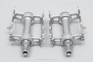 Campagnolo Record Pista (1038) Later Rifled Type Vintage Track Pedals - Pedal Pedlar - Bike Parts For Sale