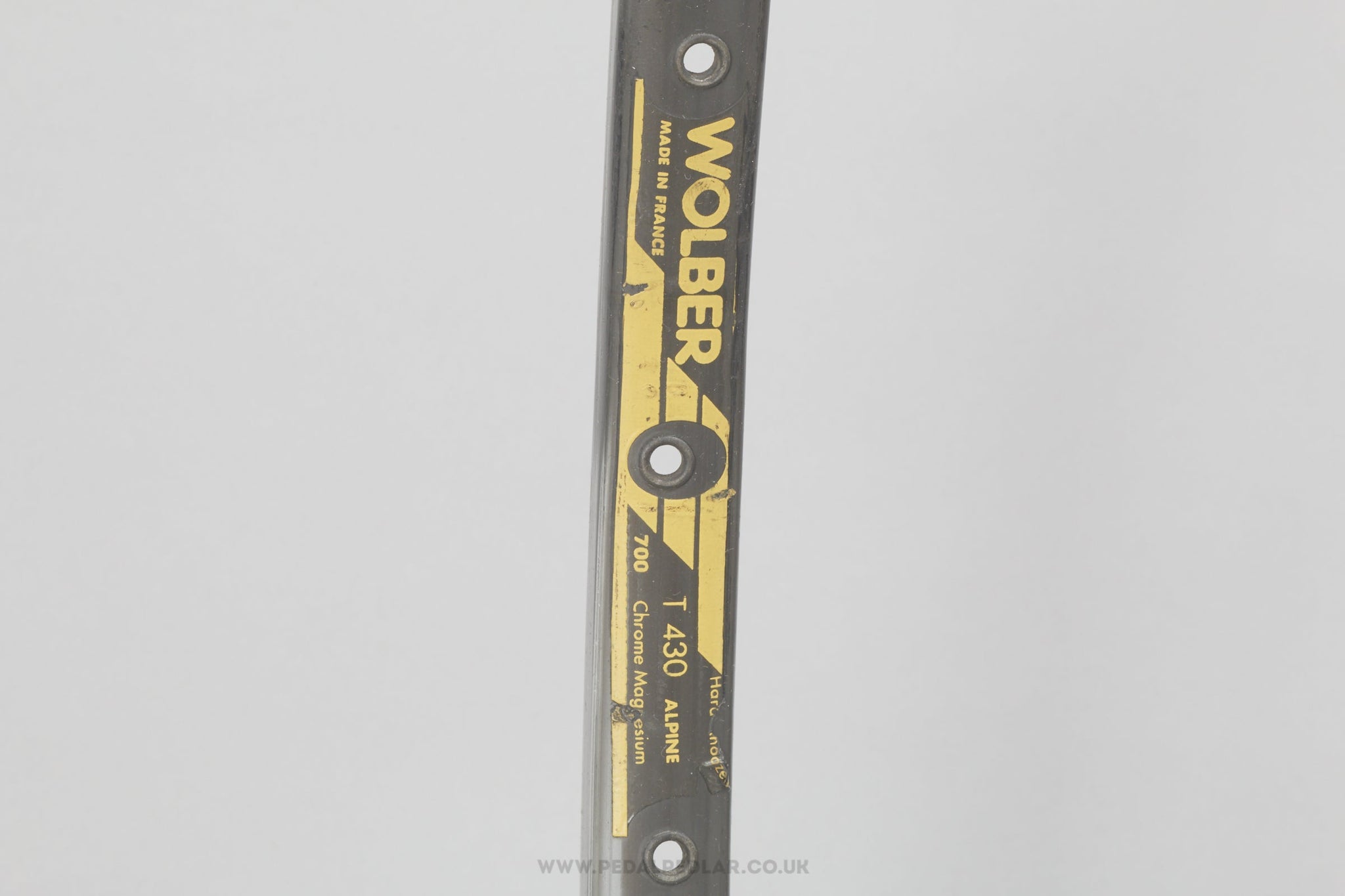 Wolber T430 Hard Anodised Vintage 36h 700c Clincher Rim - Pedal Pedlar - Bike Parts For Sale