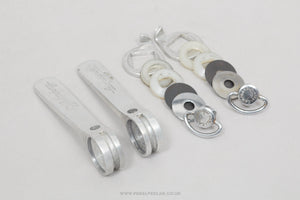 Campagnolo Triomphe (0118042 / 0118043) Vintage Braze-On Downtube Shifters - Pedal Pedlar - Bike Parts For Sale