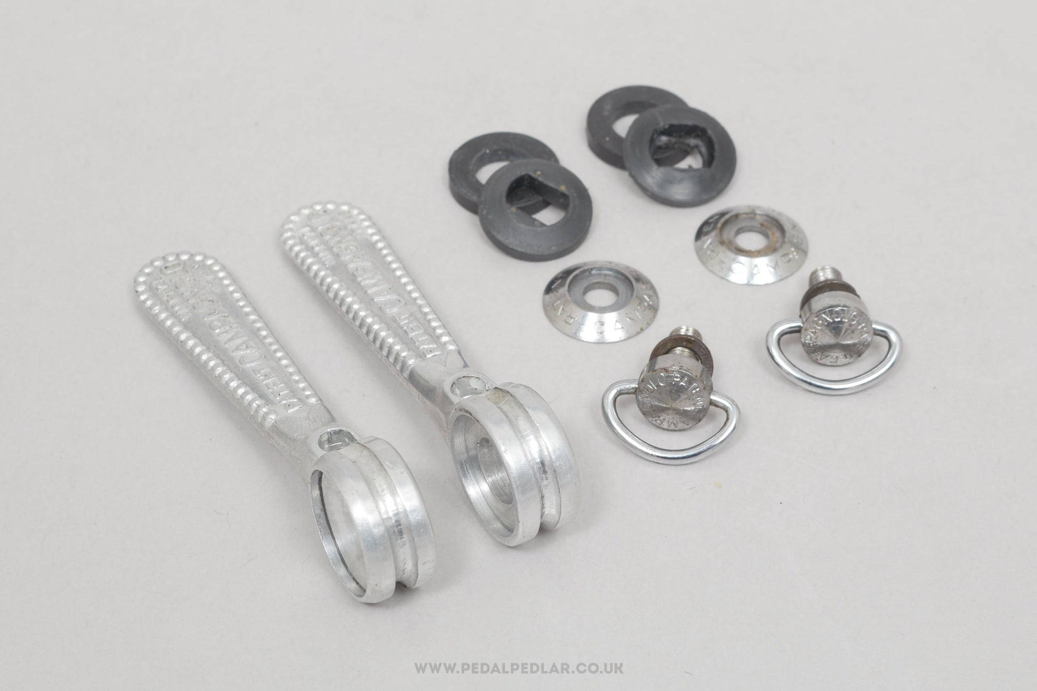 Campagnolo Nuovo / Super Record (1013/5 / 1013/6) Vintage Aero Top Mount Downtube Shifters - Pedal Pedlar - Bike Parts For Sale