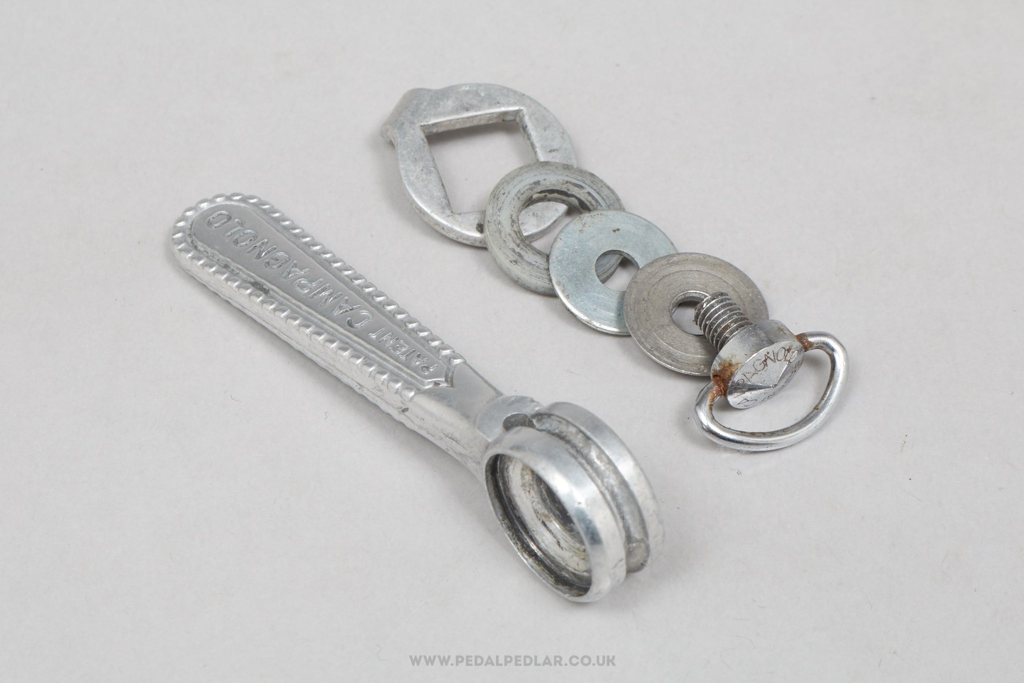 Campagnolo Super Record (1013/6N) Vintage Braze-On Right Hand Downtube Shifter - Pedal Pedlar - Bike Parts For Sale