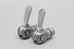 Campagnolo Nuovo/Super Record (1012/3) Vintage 5/6/7 Speed Friction Bar-End Shifters - Pedal Pedlar - Bike Parts For Sale