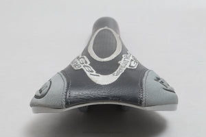 Selle Italia XO Genuine Gel c.2002 Classic Black/Grey Saddle - Pedal Pedlar - Bike Parts For Sale