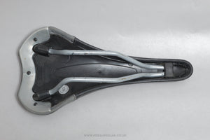 Selle Italia XO Genuine Gel c.2002 Classic Black/Grey Saddle - Pedal Pedlar - Bike Parts For Sale