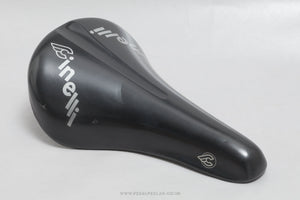 Cinelli MTB c.1990 Classic Black/Grey Plastic Saddle - Pedal Pedlar - Bike Parts For Sale