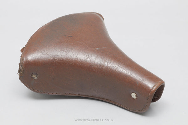 Gallet Sprung Vintage Brown Saddle - Pedal Pedlar - Bike Parts For Sale