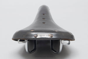 Brooks B17 Champion Narrow Vintage Black Leather Saddle - Pedal Pedlar - Bike Parts For Sale