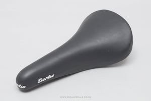 Selle Italia Turbo Reissue Smooth Black Leather Saddle - Pedal Pedlar - Bike Parts For Sale