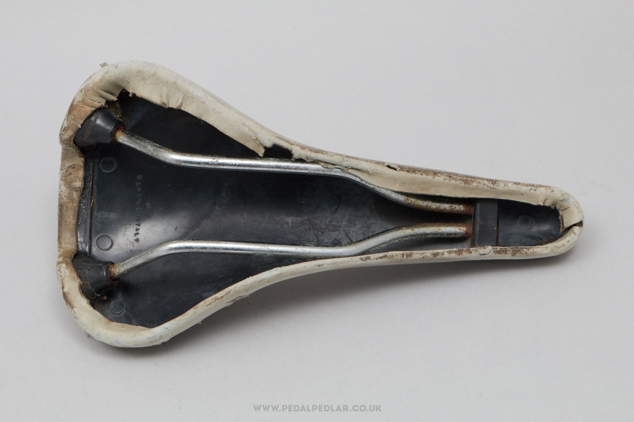 Blue shop brooks saddle