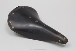 Brooks B17 c.1980 Vintage Dark Brown/Black Leather Saddle - Pedal Pedlar - Bike Parts For Sale