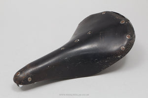 Brooks B17 c.1980 Vintage Dark Brown/Black Leather Saddle - Pedal Pedlar - Bike Parts For Sale