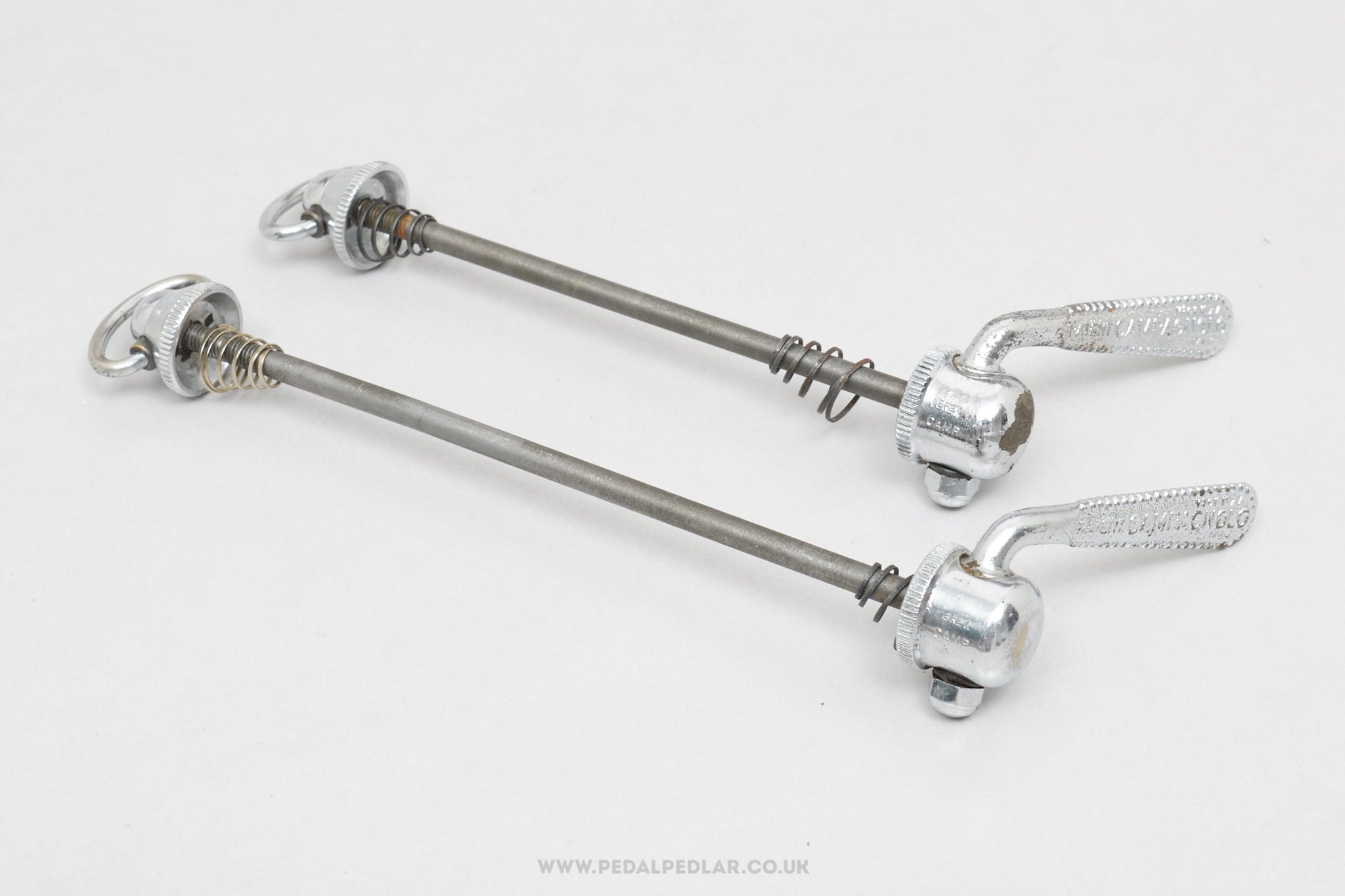 Campagnolo Nuovo/Super Record (1001/3 / 1006/8) Vintage Quick Release Skewers - Pedal Pedlar - Bike Parts For Sale
