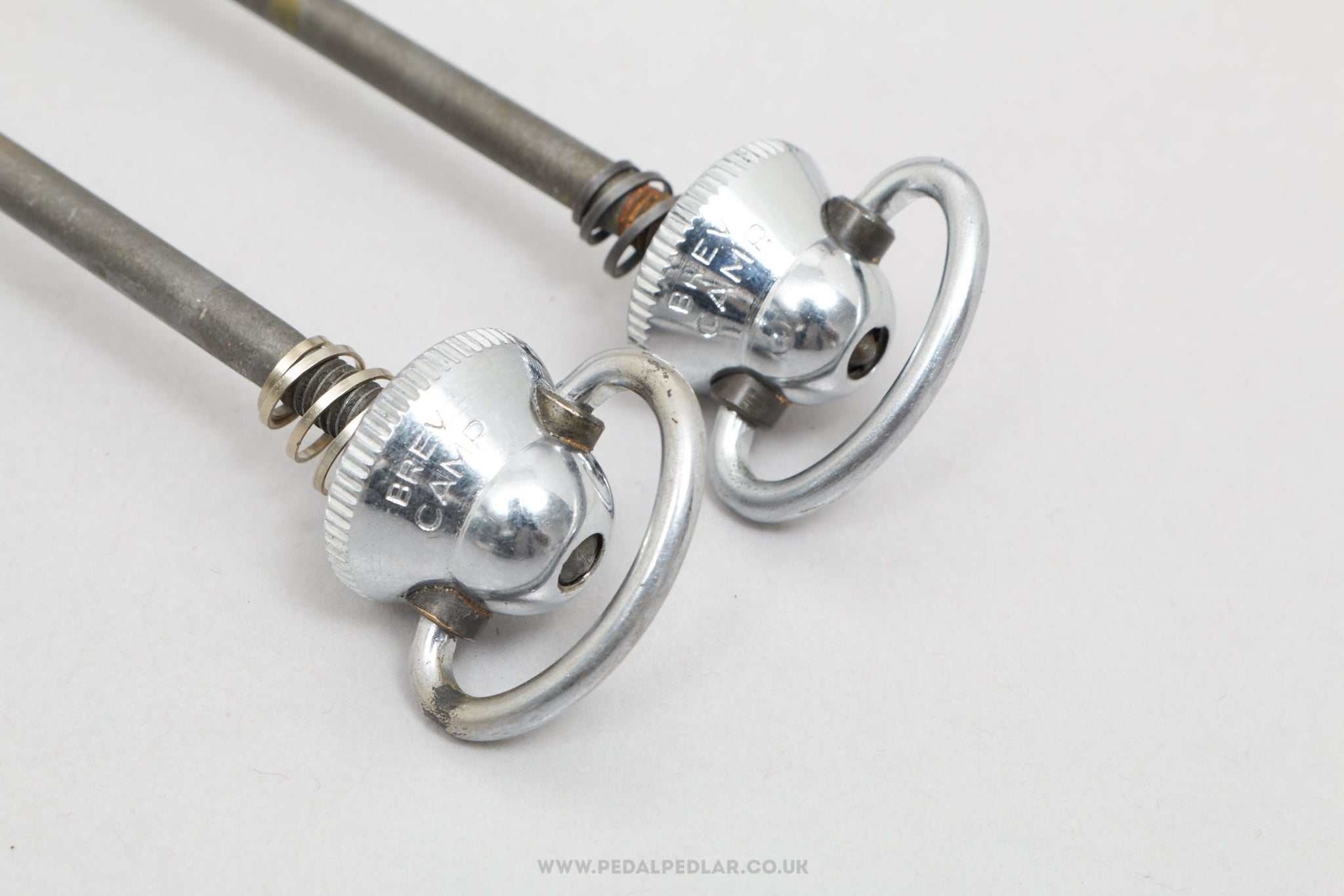 Campagnolo Nuovo/Super Record (1001/3 / 1006/8) Vintage Quick Release Skewers - Pedal Pedlar - Bike Parts For Sale