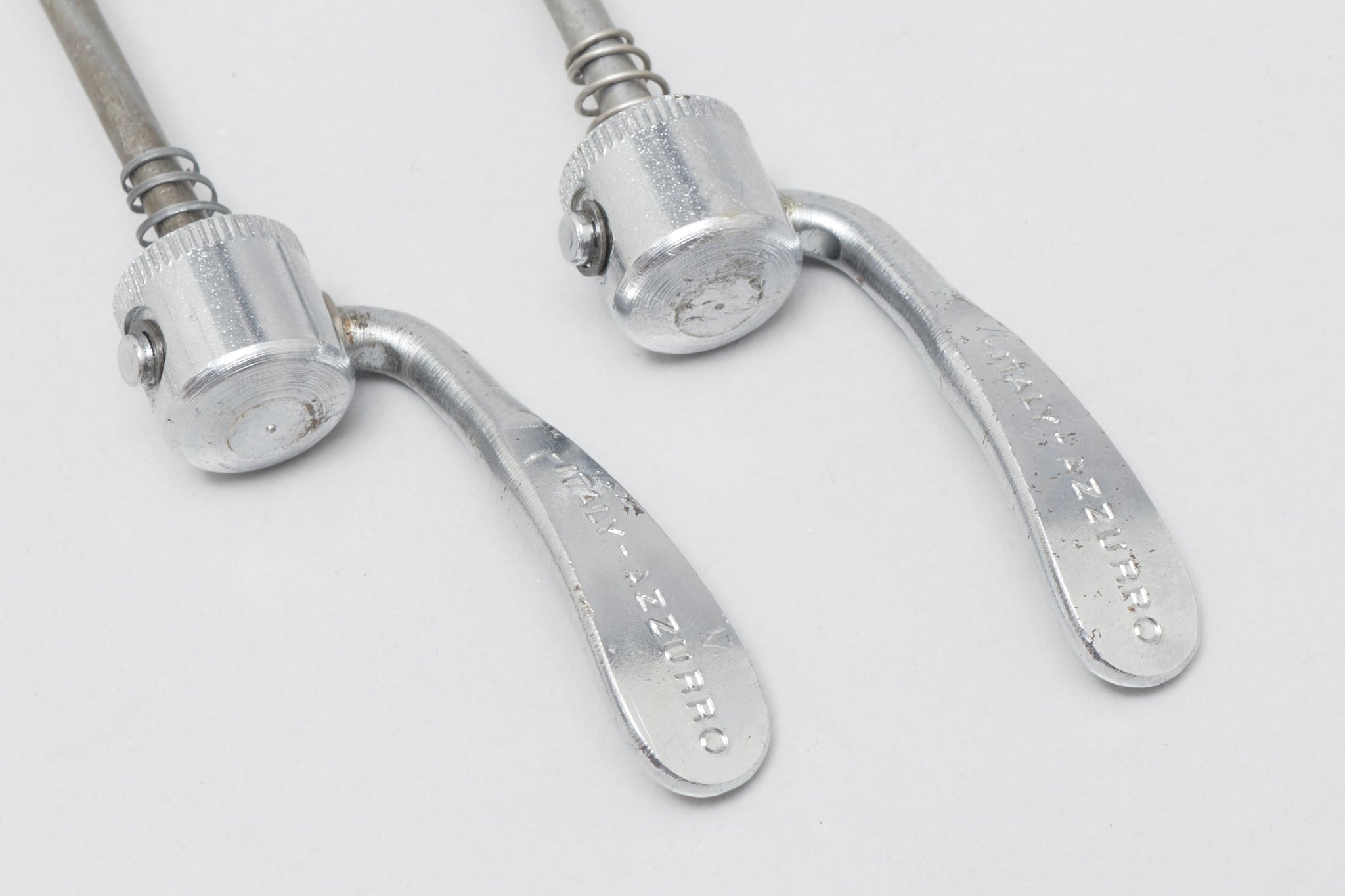 Gipiemme Azzurro Vintage Quick Release Skewers - Pedal Pedlar - Bike Parts For Sale