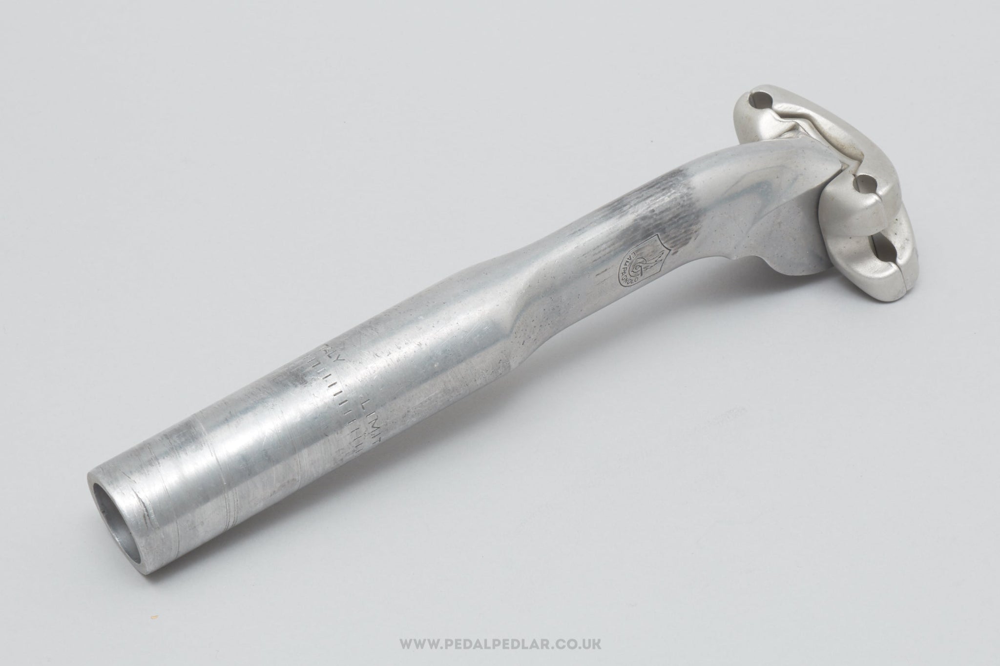 Campagnolo Croce d'Aune (C0R2) Aero Long Version Vintage 27.2 mm Seatpost - Pedal Pedlar - Bike Parts For Sale