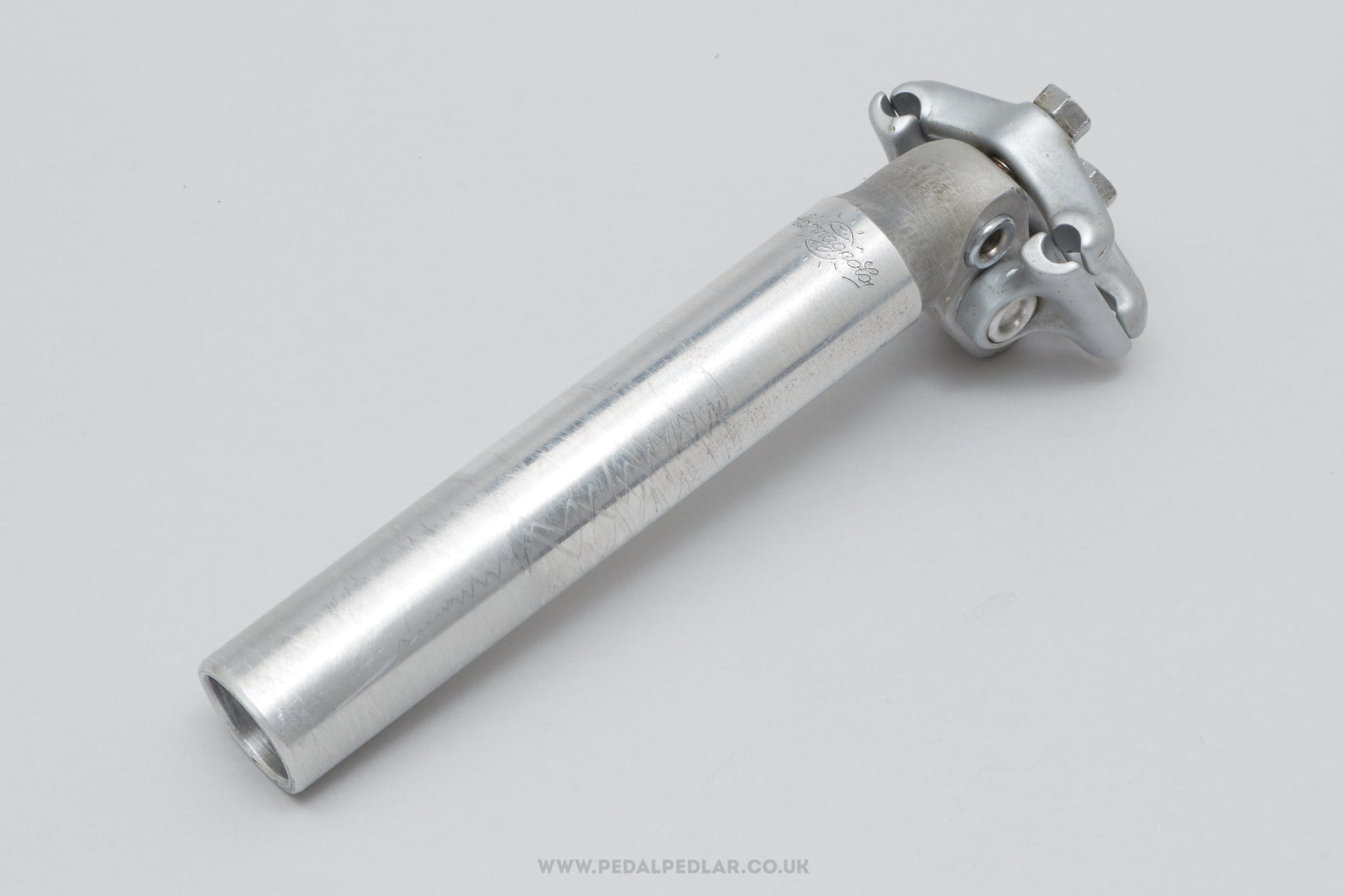 Campagnolo Nuovo Record (1044) Twin Bolt Vintage 27.0 mm Seatpost - Pedal Pedlar - Bike Parts For Sale