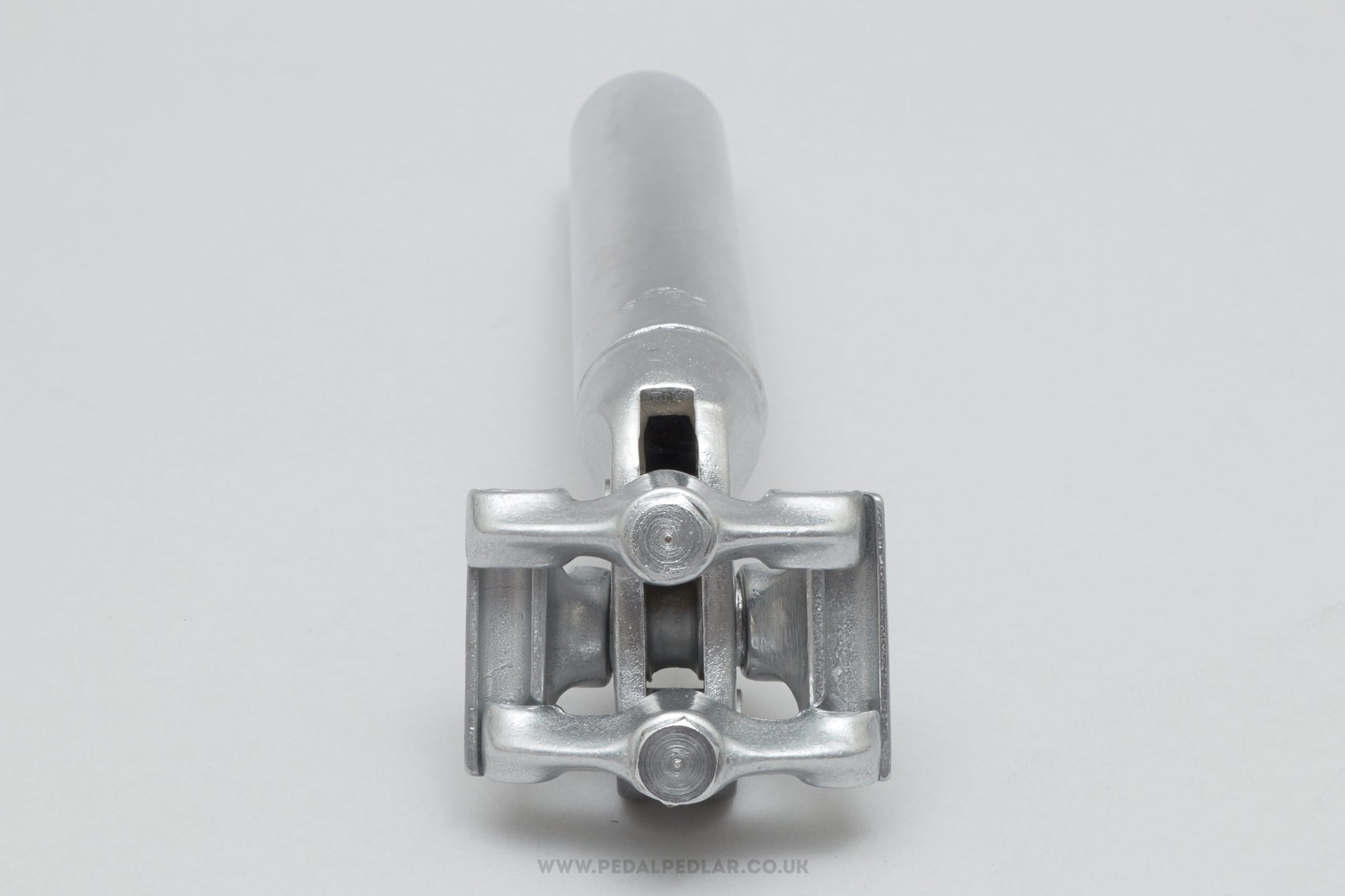 Zeus Gran Sport Twin Bolt Vintage 27.0 mm Seatpost - Pedal Pedlar - Bike Parts For Sale