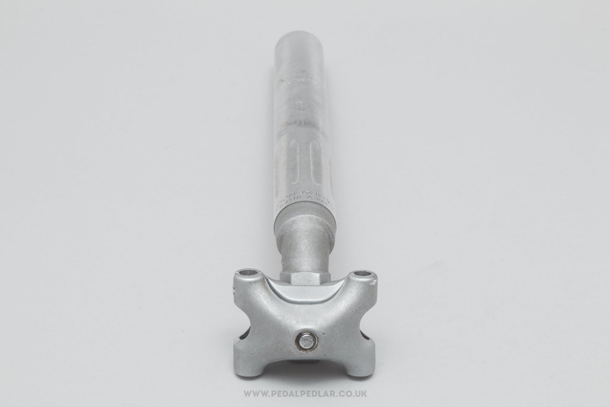 Campagnolo Nuovo Super Record (4051/1) Fluted 2nd Gen Vintage 25.0 mm Seatpost - Pedal Pedlar - Bike Parts For Sale