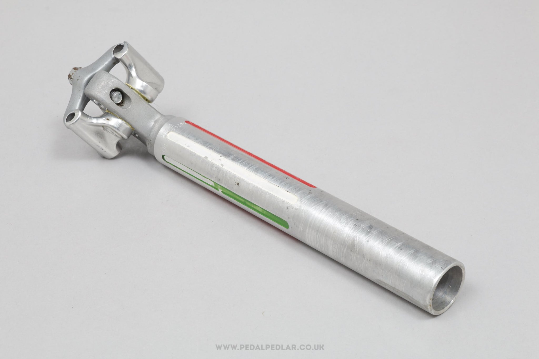 Campagnolo Record (1044) Marino Pantographed Vintage 27.2 mm Seatpost - Pedal Pedlar - Bike Parts For Sale