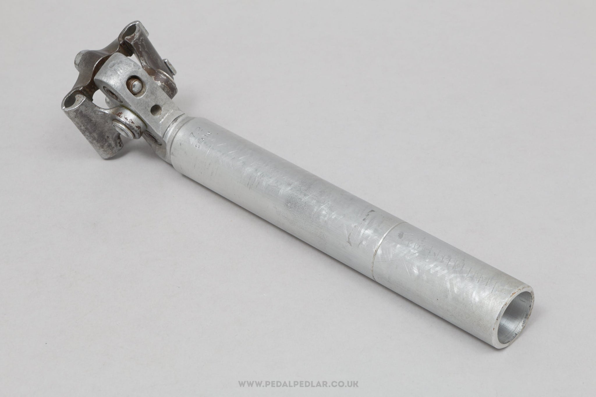 Zeus Gran Sport Vintage 27.2 mm Seatpost - Pedal Pedlar - Bike Parts For Sale