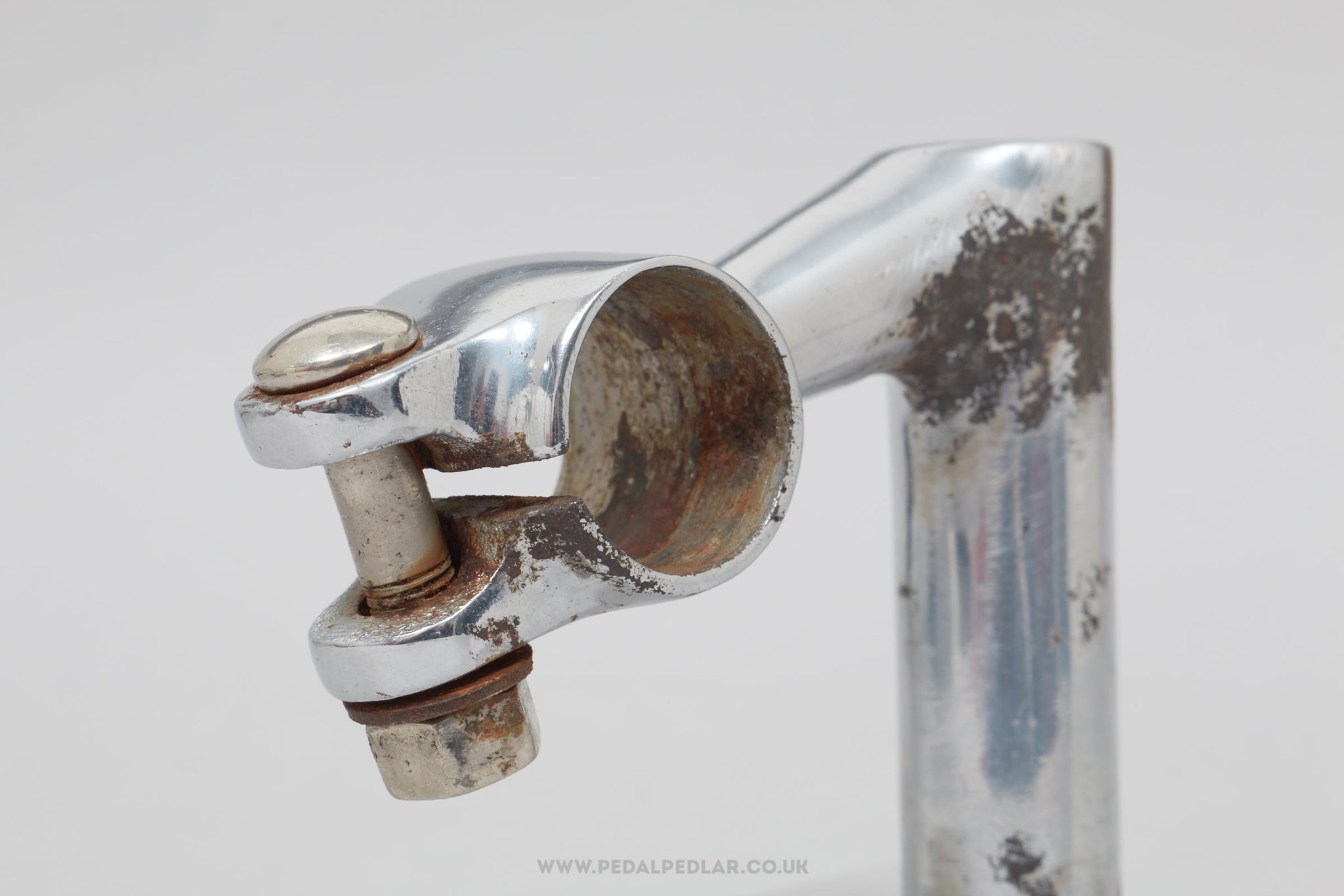 Unbranded Fillet-Brazed Head Clip Vintage 60 mm 21.7 mm Quill Stem - Pedal Pedlar - Bike Parts For Sale