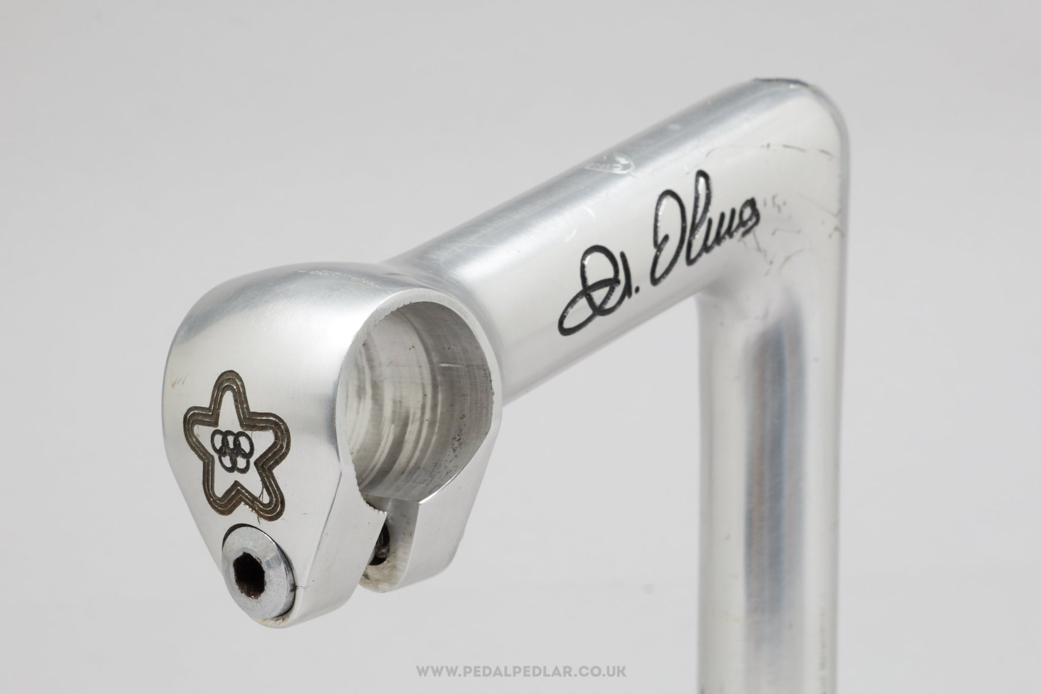 Cinelli 1A Olmo Pantographed Vintage 100 mm 1" Quill Stem - Pedal Pedlar - Bike Parts For Sale