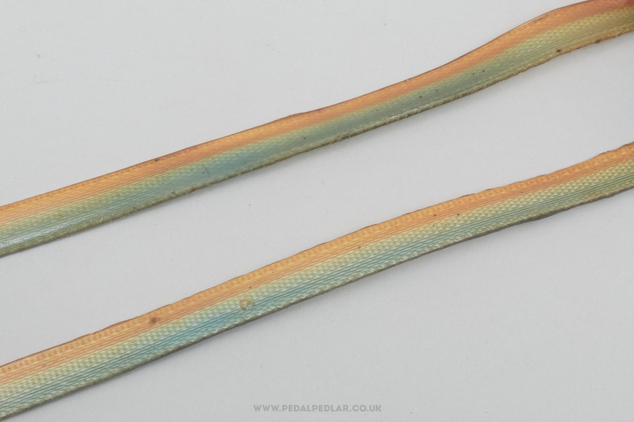 Unbranded Plastic Vintage Rainbow Pedal / Toe Clip Straps - Pedal Pedlar - Bike Parts For Sale