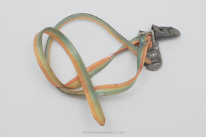 Unbranded Plastic Vintage Rainbow Pedal / Toe Clip Straps - Pedal Pedlar - Bike Parts For Sale