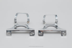 Christophe 33 M Mini New Logo Size M Vintage Steel Toe Clips / Cages - Pedal Pedlar - Bike Parts For Sale