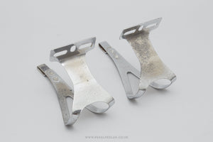 Christophe 50 / 506 New Logo Size M Vintage Steel Toe Clips / Cages - Pedal Pedlar - Bike Parts For Sale