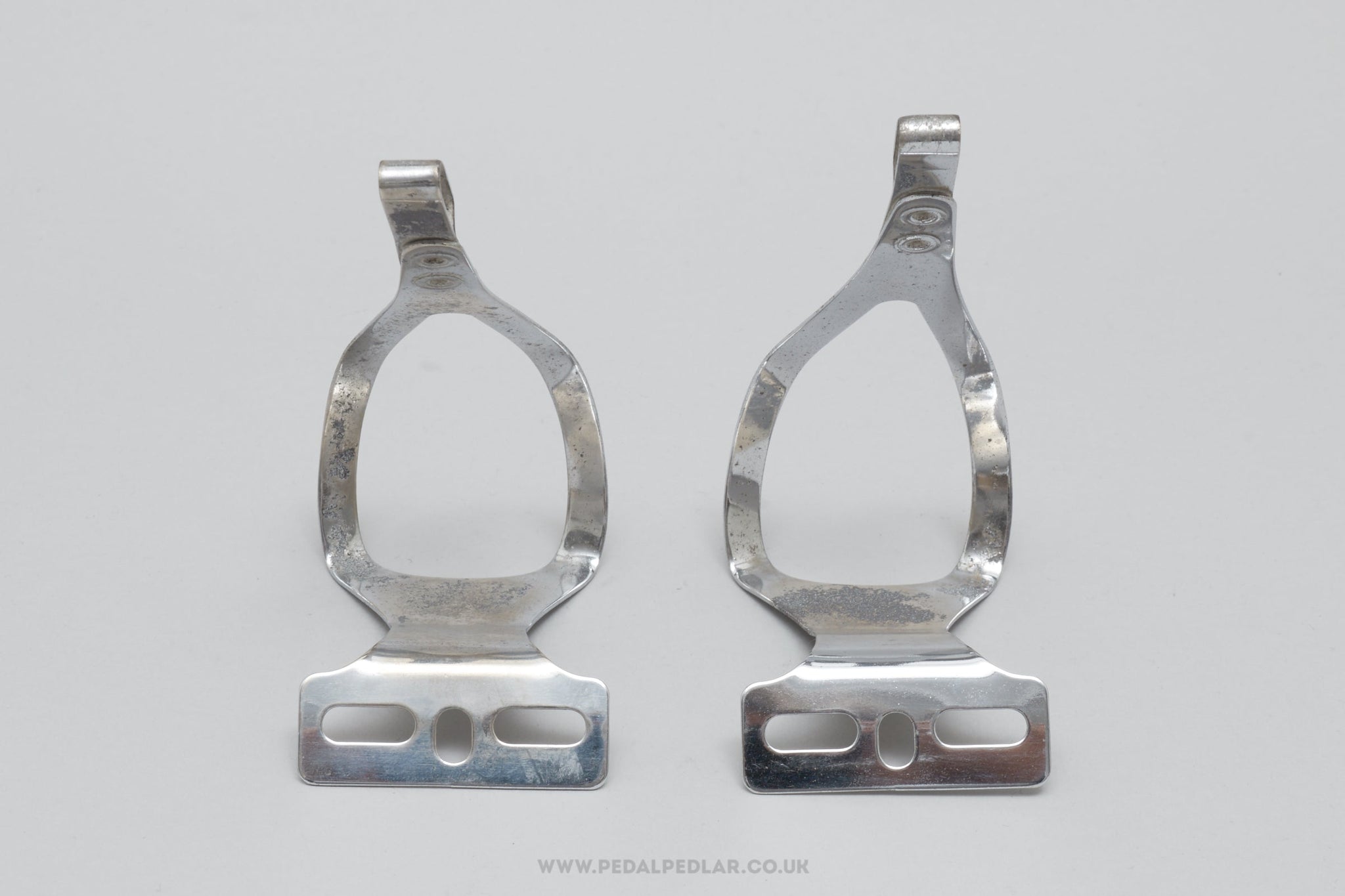 Toe Clips For Bike Pedals Zéfal Christophe Classic Steel Toe Clips | 2 Toe Clips For Bike Pedals Zéfal Christophe Classic Steel Toe Clips | 2