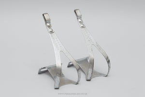 Christophe 50 / 506 'Special' New Logo AFA Stamped Size M/L Vintage Steel Toe Clips / Cages - Pedal Pedlar - Bike Parts For Sale