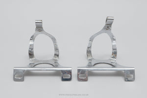 Christophe 33 / 336 New Logo Size M Vintage Steel Toe Clips / Cages - Pedal Pedlar - Bike Parts For Sale