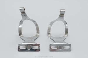 Christophe 50 / 506 'Special' New Logo Size M/L Vintage Steel Toe Clips / Cages - Pedal Pedlar - Bike Parts For Sale